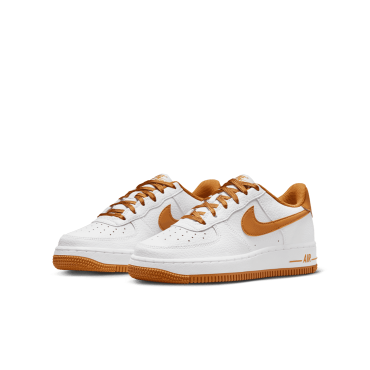 Nike Air Force 1 'White Desert Ochre' (GS) Angle 2