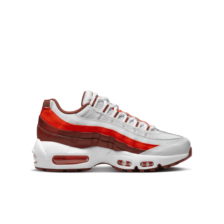 Nike Air Max 95 Recraft 'Photon Dust Picante Red' (GS) Angle 1