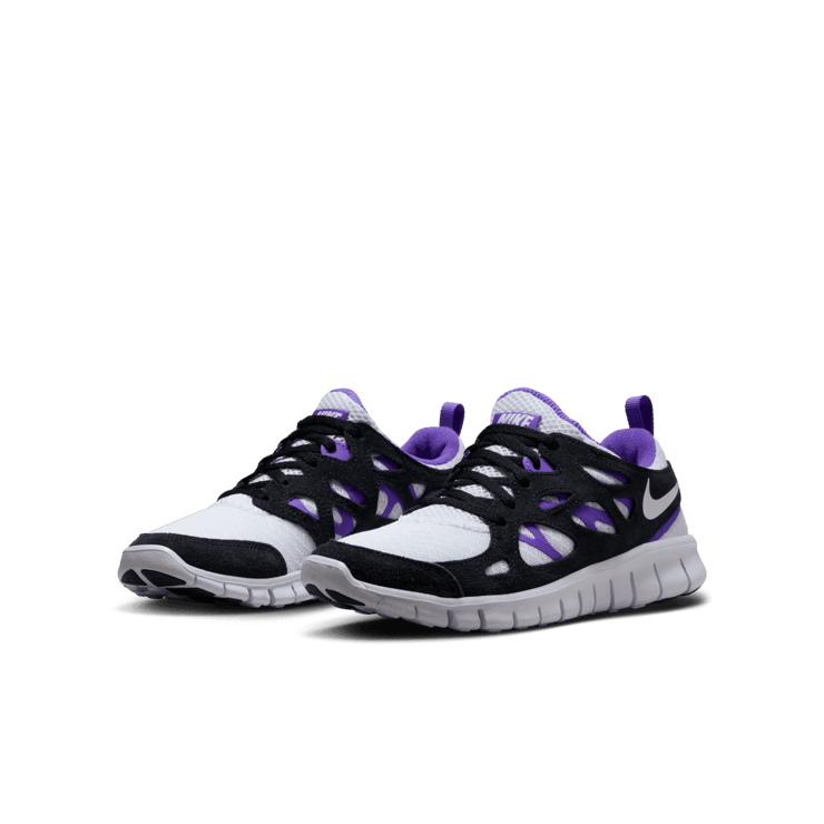 Nike Free Run 2 'Black Action Grape' (GS) Angle 2