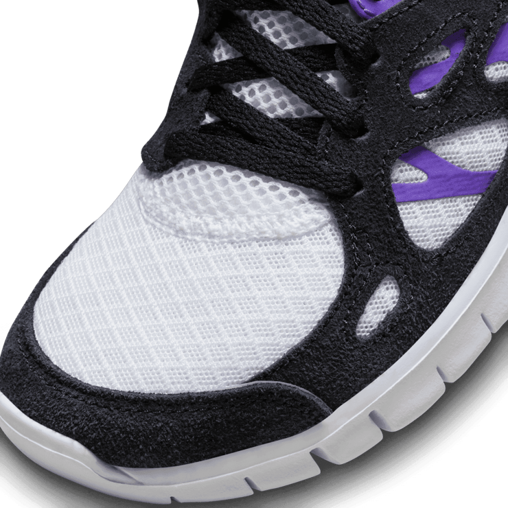 Nike Free Run 2 'Black Action Grape' (GS) Angle 4