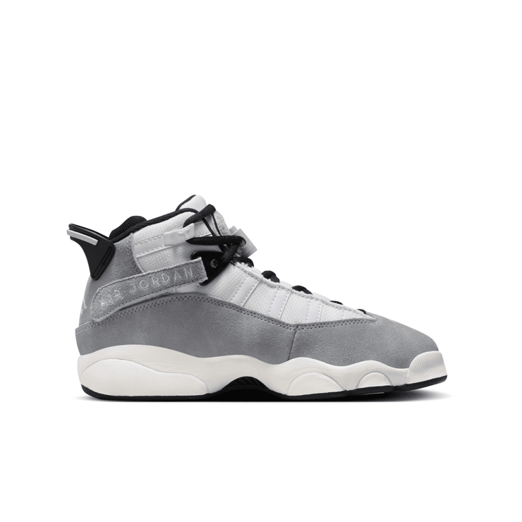 Jordan 6 Rings 'Light Smoke Grey' (GS) Angle 1
