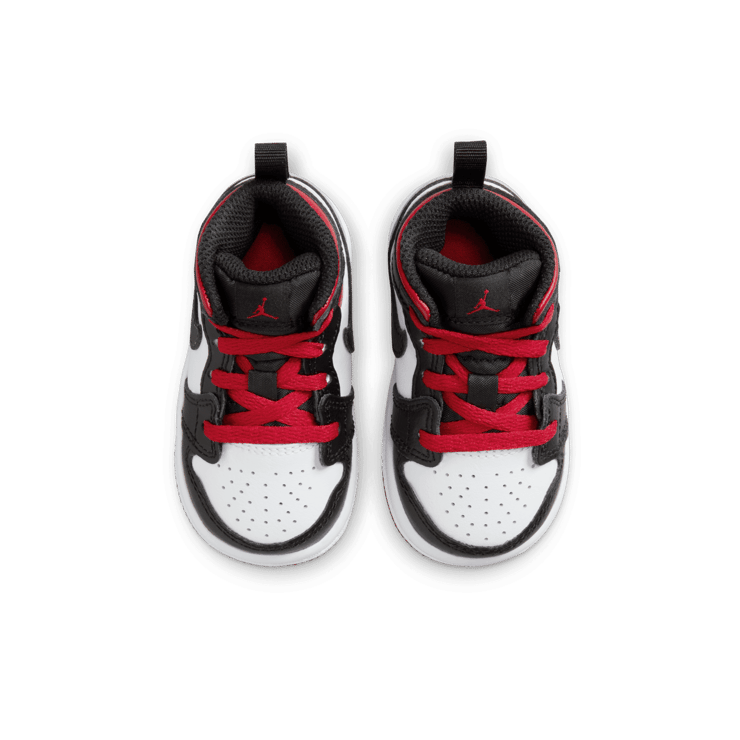 Air Jordan 1 Mid  'Gym Red Black Toe' (TD) Angle 1