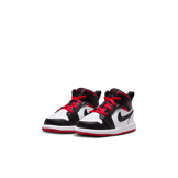 Air Jordan 1 Mid  'Gym Red Black Toe' (TD) Angle 2