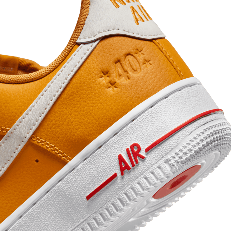 Nike Air Force 1 Low 40th Anniversary Yellow Ochre (W) Angle 5