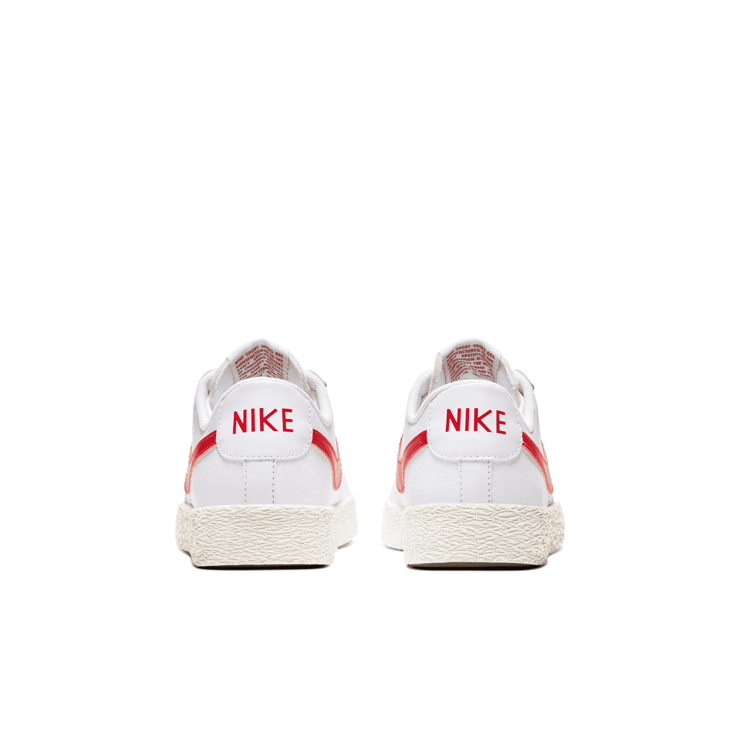 Nike Blazer Low 'White University Red' (GS) Angle 4