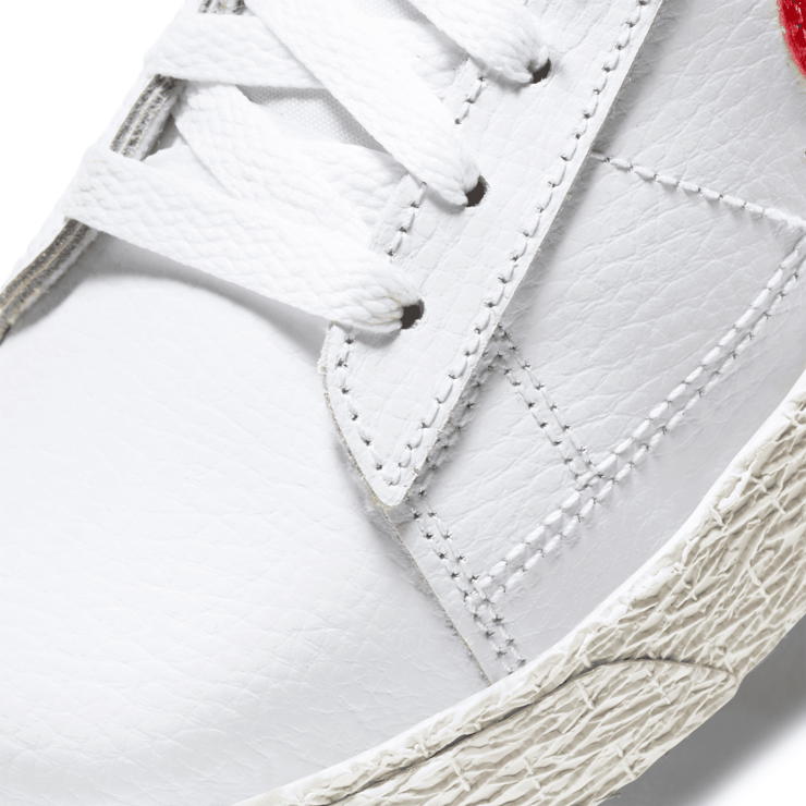 Nike Blazer Low 'White University Red' (GS) Angle 5