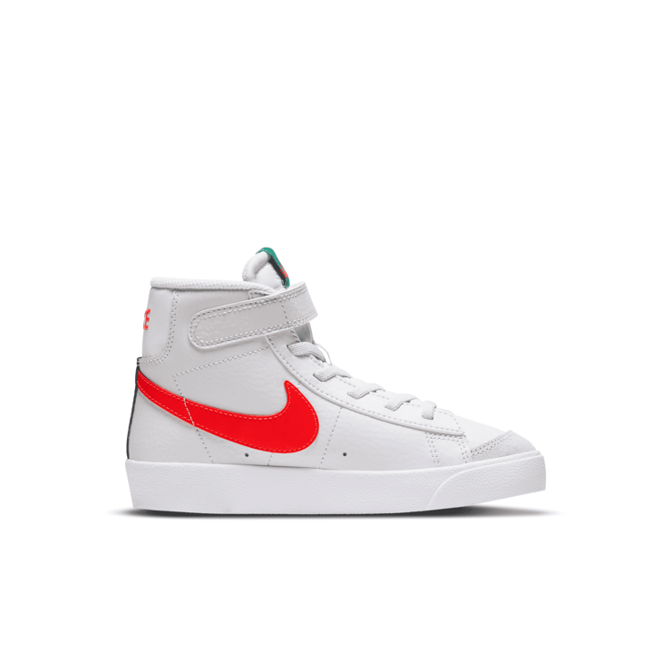 Nike Blazer Mid '77 'Platinum Tint Bright Crimson' (PS) Angle 1