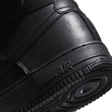 Nike Air Force 1 High LE 'Triple Black' (GS) Angle 5