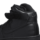 Nike Air Force 1 High LE 'Triple Black' (GS) Angle 6