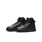 Nike Air Force 1 High LE 'Triple Black' (GS) Angle 2
