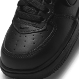 Nike Air Force 1 Mid LE 'Triple Black' (TD) Angle 4