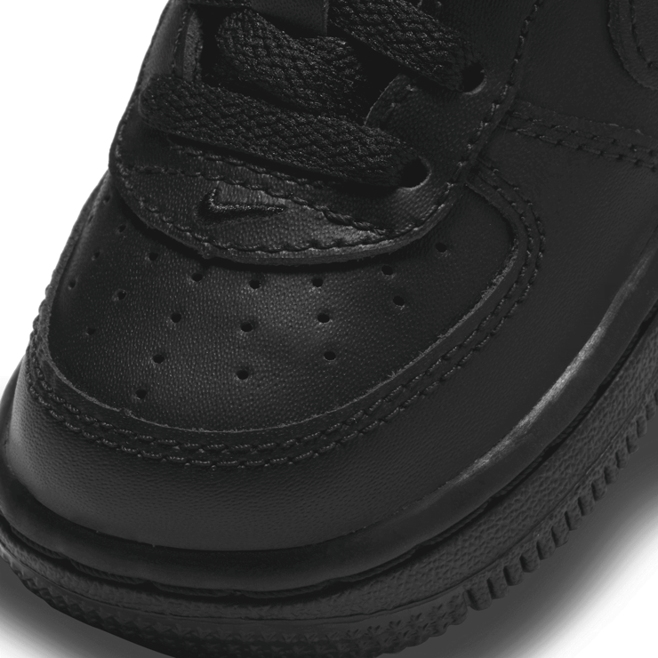 Nike Force 1 LE 'Triple Black' (TD) Angle 5