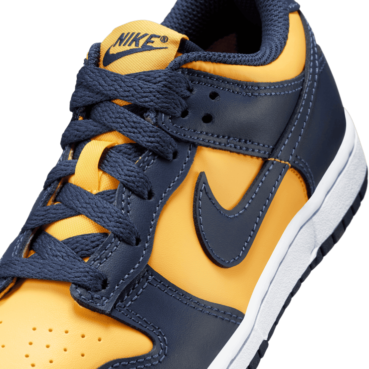 Nike Dunk Low 'Michigan' 2021 (PS) Angle 4