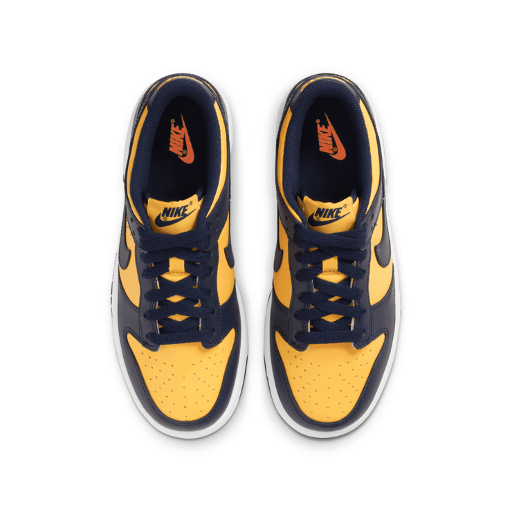 Nike Dunk Low 'Michigan' 2021 (GS) Angle 2