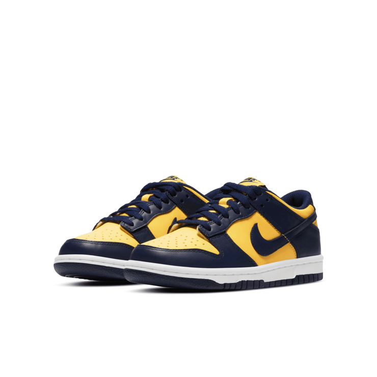Nike Dunk Low 'Michigan' 2021 (GS) Angle 3