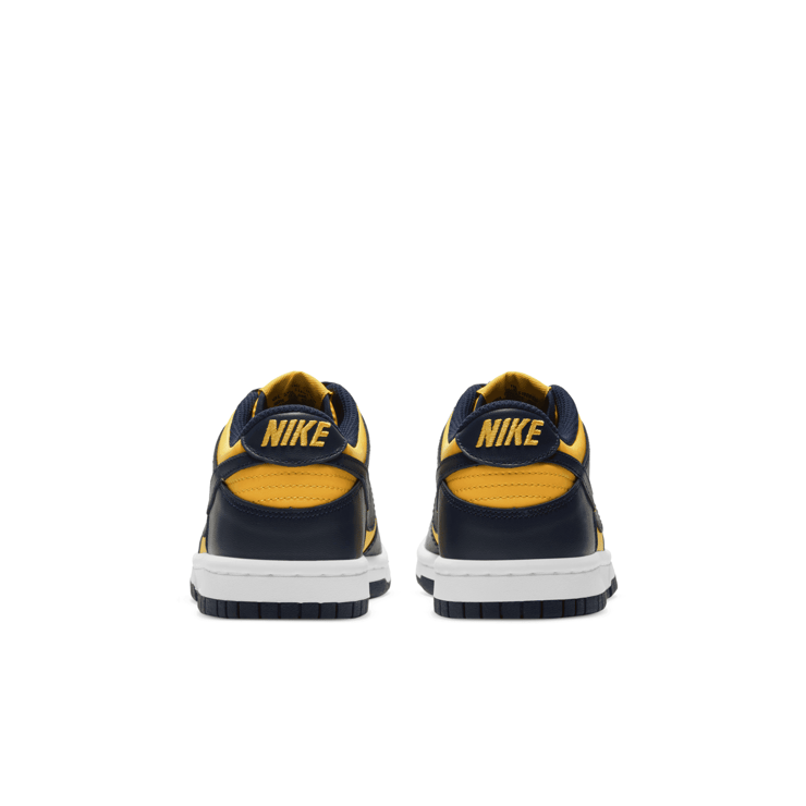 Nike Dunk Low 'Michigan' 2021 (GS) Angle 4