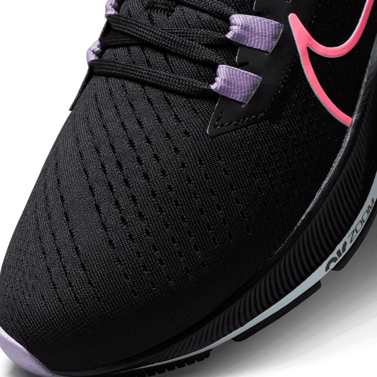 Nike Air Zoom Pegasus 38 'Black Hyper Pink' (W) Angle 4