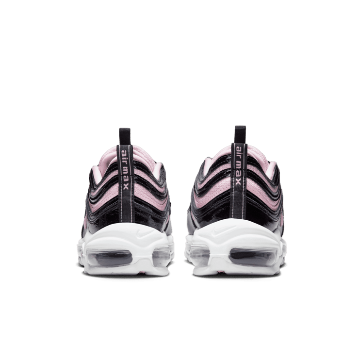 Nike Air Max 97 Black Patent Pink (W) Angle 3