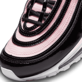 Nike Air Max 97 Black Patent Pink (W) Angle 4