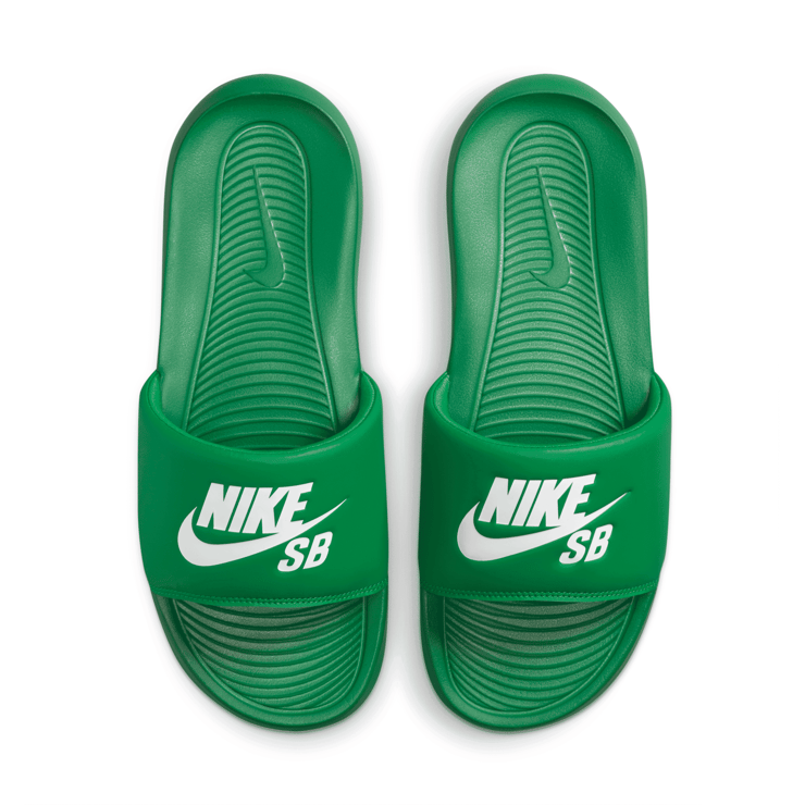 Nike Victori One Slide 'Lucky Green' Angle 0