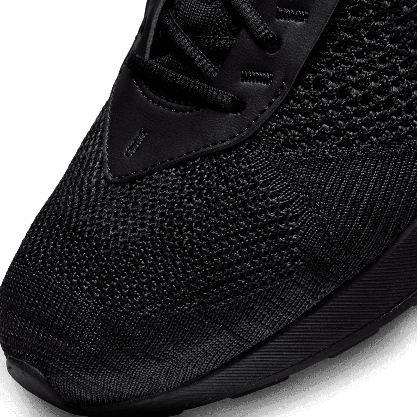 all black flyknit racer