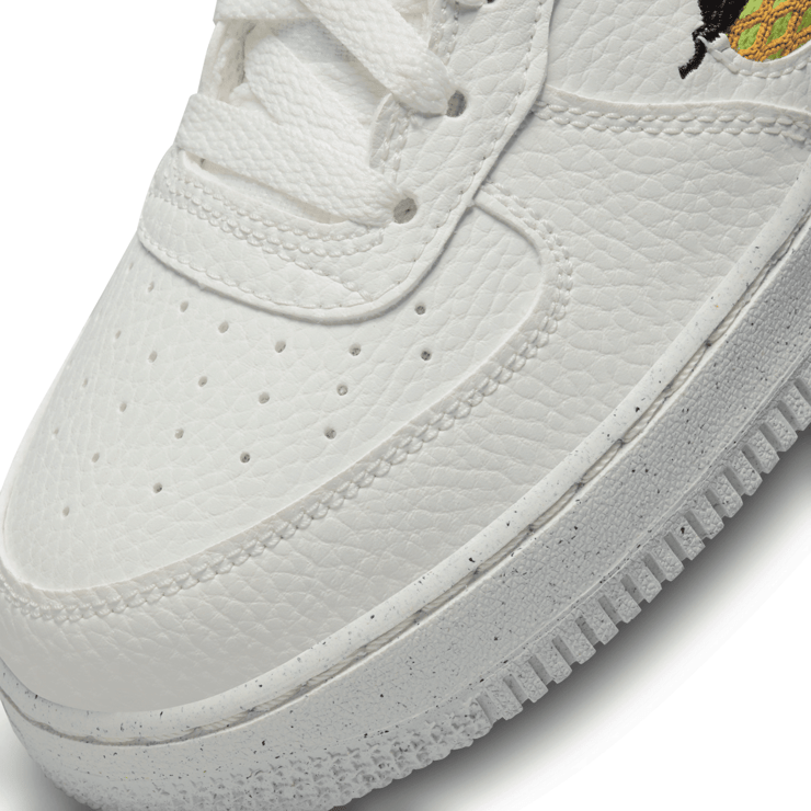 Nike Air Force 1 Low '07 LV8 Next Nature 'Sun Club - White Shark's Fin' (GS) Angle 3