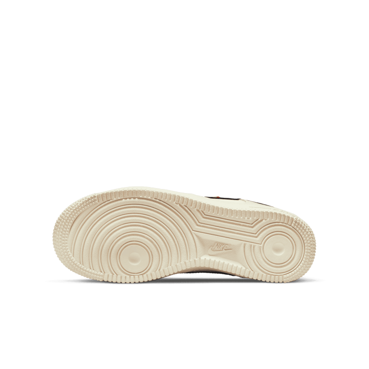 Nike Air Force 1 LV8 'Hoops Pack - White Total Orange' (GS) Angle 0