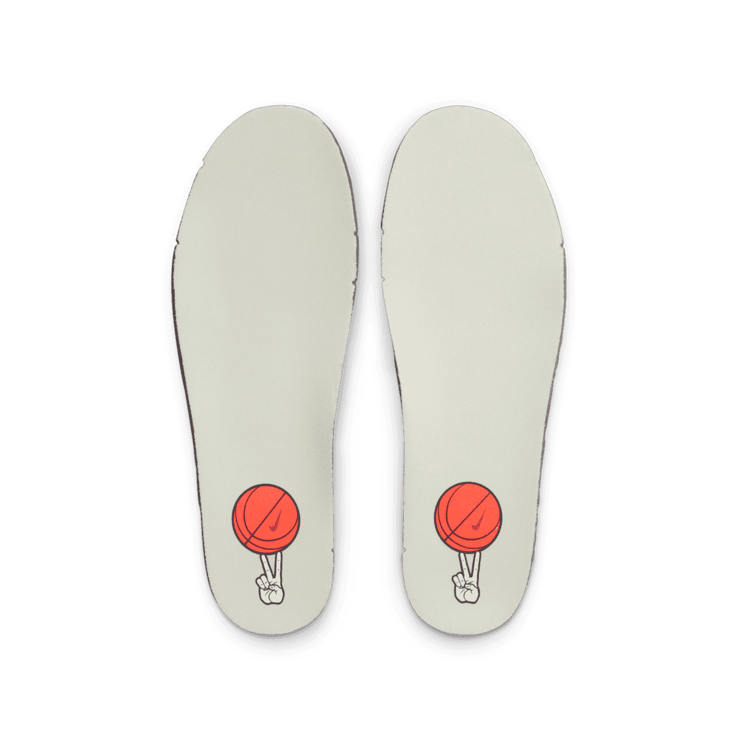 Nike Air Force 1 LV8 'Hoops Pack - White Total Orange' (GS) Angle 6