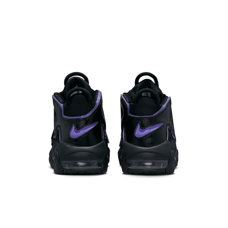 Nike Air More Uptempo 'Black Action Grape' (GS) Angle 4