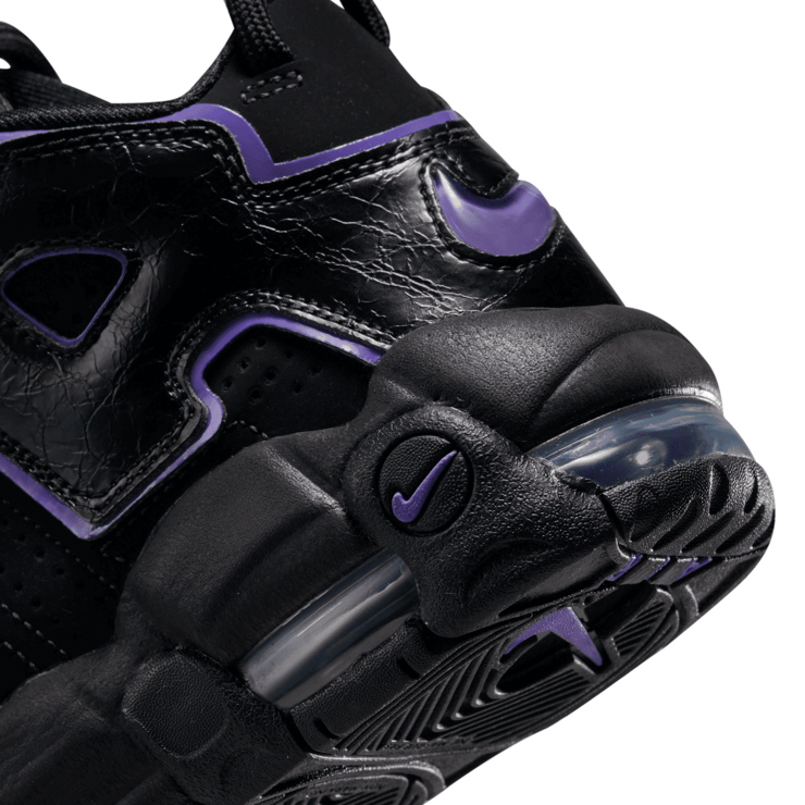 Nike Air More Uptempo 'Black Action Grape' (GS) Angle 6