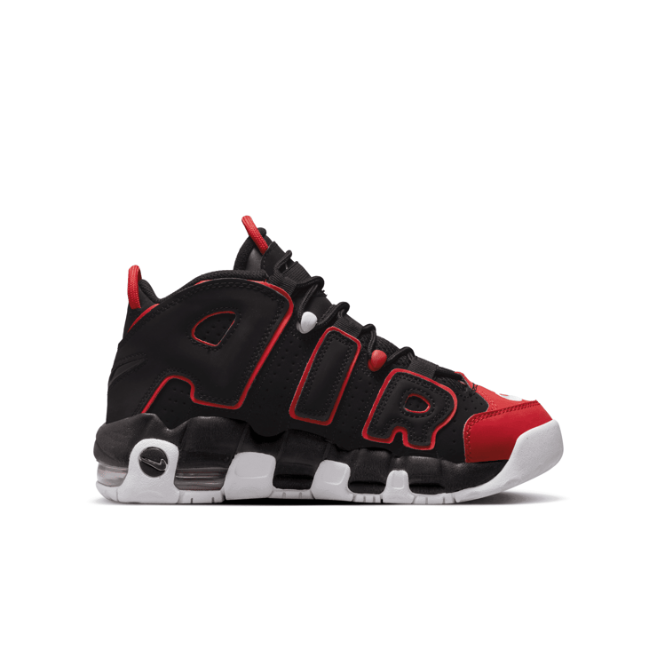 Nike Air More Uptempo 'Red Toe' (GS) Angle 1