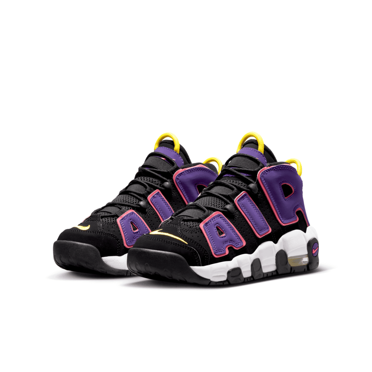 Nike Air More Uptempo 'Court Purple' (GS) Angle 3