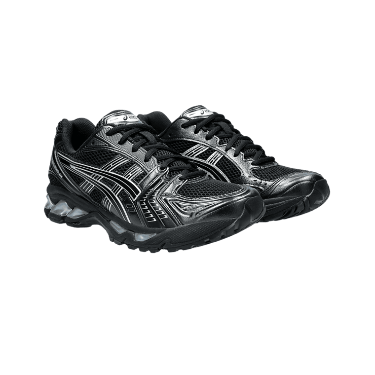 ASICS Gel-Kayano 14 Black Pure Silver Angle 0