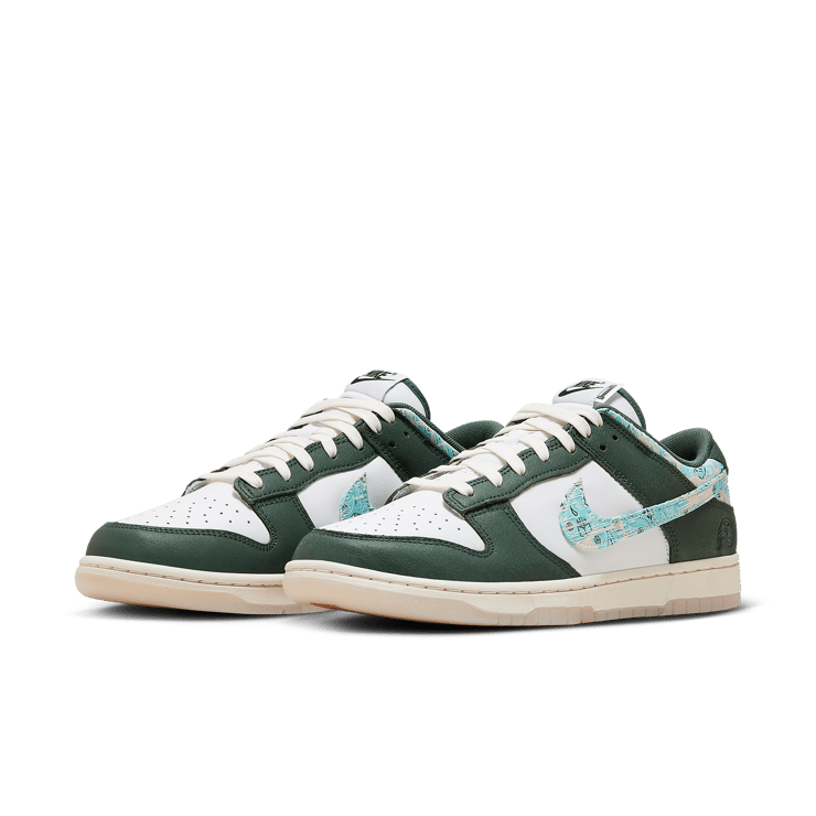 Nike Dunk Low Paisley Hoops Angle 2