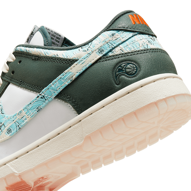 Nike Dunk Low Paisley Hoops Angle 5