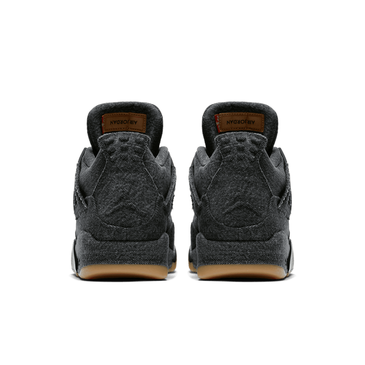 Jordan 4 Retro Levi's Black (Blank Tag) Angle 3