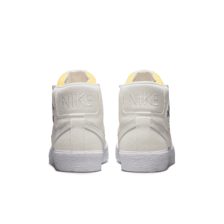Nike SB Blazer Mid Warning Label Summit White Angle 3
