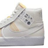 Nike SB Blazer Mid Warning Label Summit White Angle 6