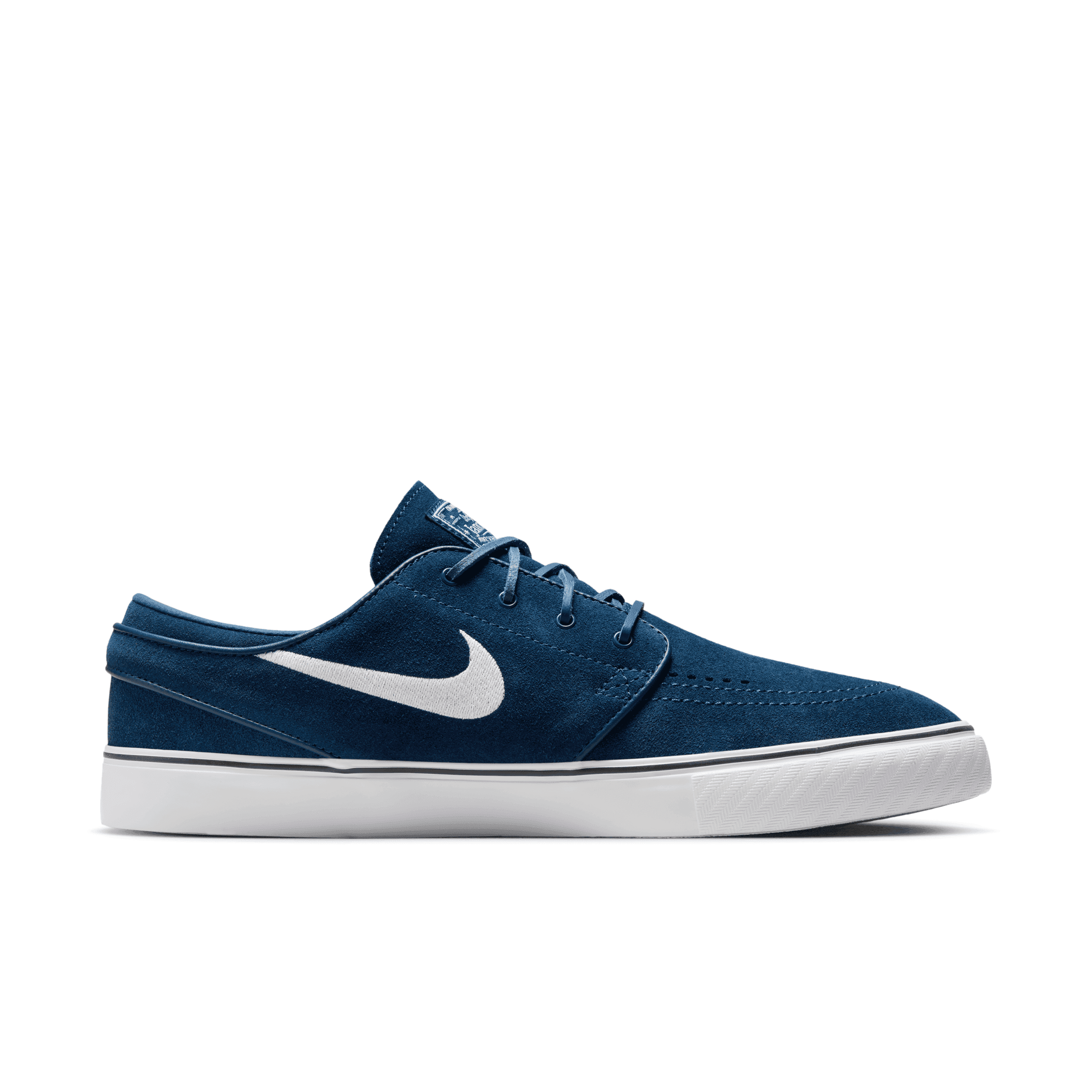 nike sb janoski blue & gum suede skate shoes