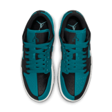 Jordan 1 Low Split Bright Spruce Black (W) Angle 1