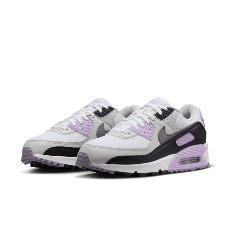 Nike Air Max 90 'White Lilac' (W) Angle 3