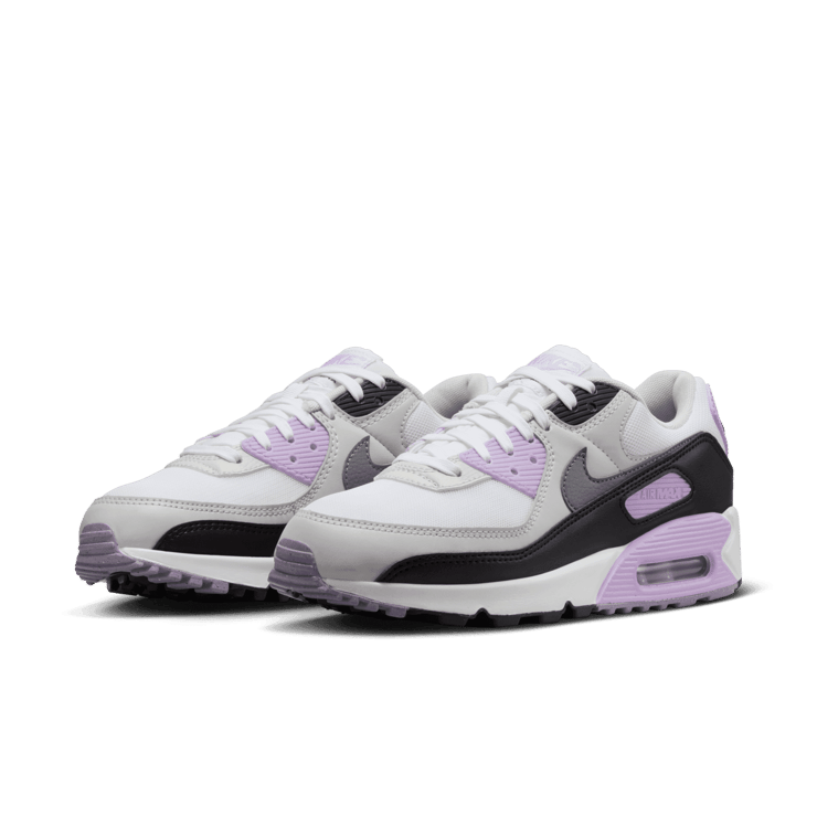 Nike Air Max 90 'White Lilac' (W) Angle 3