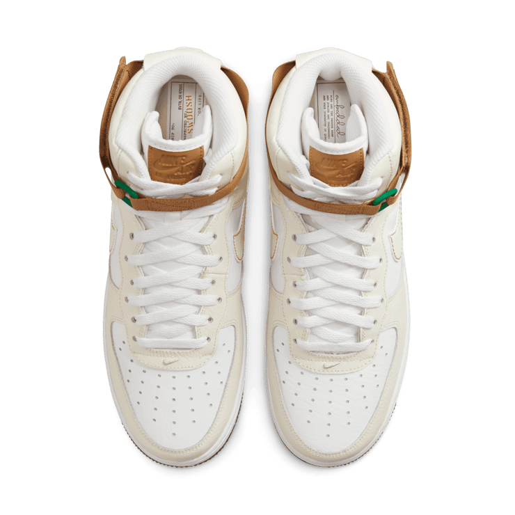 Nike Air Force 1 High EMB Phantom Elemental Gold Angle 1