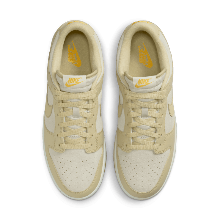 Nike Dunk Low Khaki Suede Gum Angle 1