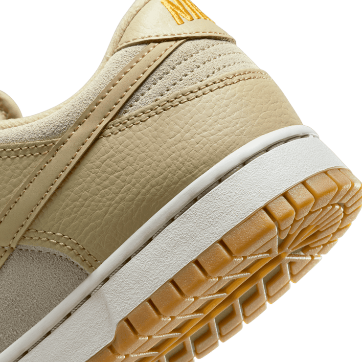 Nike Dunk Low Khaki Suede Gum Angle 5