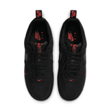 Nike Air Force 1 Low Multi-Swoosh Black Orange Angle 1