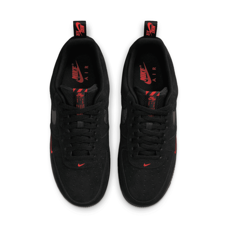 Nike Air Force 1 Low Multi Swoosh Black Orange DZ4514 001 Release Info