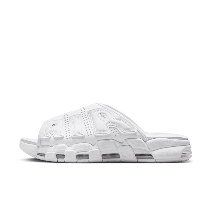 Nike Air More Uptempo Slides Angle 0