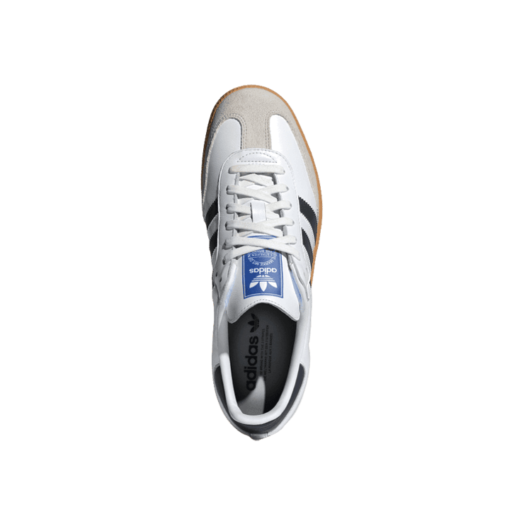 adidas Samba OG White Night Indigo Gum Angle 0