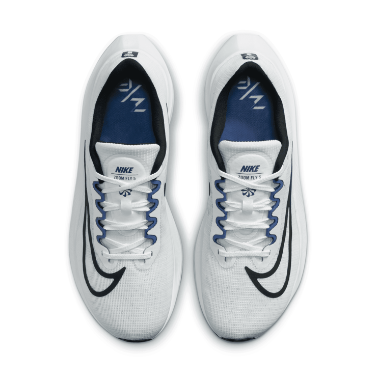 Nike Zoom Fly 5 'White Black Old Royal' Angle 2